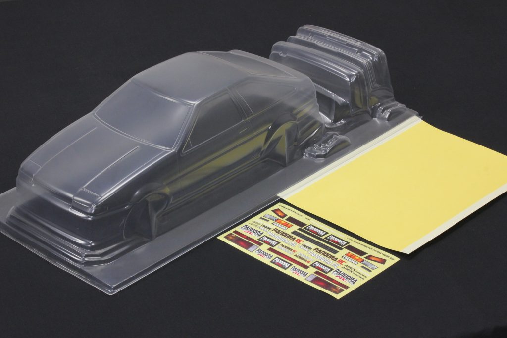 Pandora RC Toyota Sprinter Trueno Hatchback AE86 1-10 Body Set